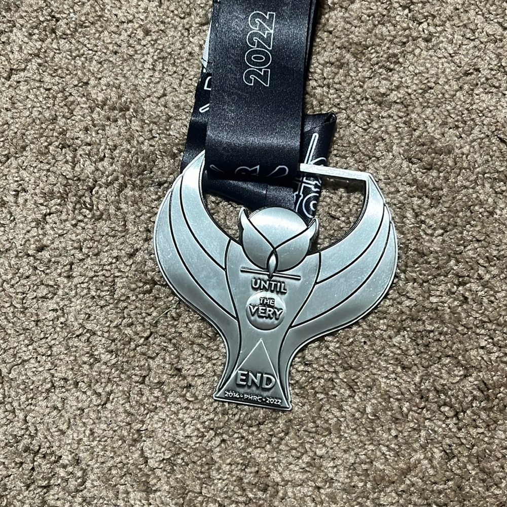 Hogwarts PHRC Potterhead running club Until the very end 2022 medal